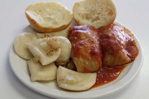 Cabbage roll dinner